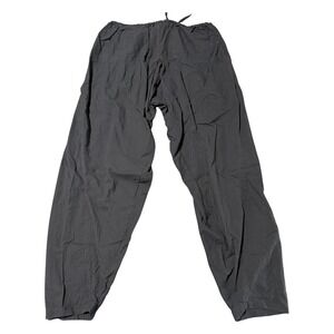 Max Cotton‎ Harem Pants Womens Large Black Drawstring Elastic Waist Boho Yoga